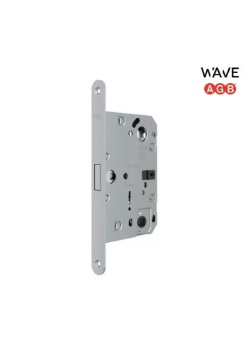 Защёлка магнитная сантехническая AGB MEDIANA POLARIS WAVE WC (матовый хром) В061325034