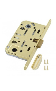 Защёлка магнитная сантехническая AGB MEDIANA POLARIS с ответной планкой (золото блестящее) B061025003+B014020503