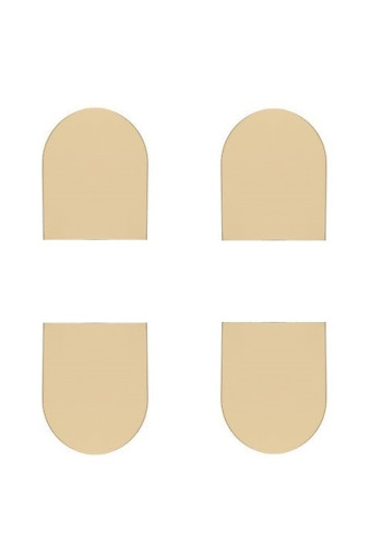 Накладки на скрытую петлю Eclipse 2.2 (золото матовое) E30200.87.23 Накладки на скрытую петлю Eclipse 2.2 (золото матовое) E30200.87.23