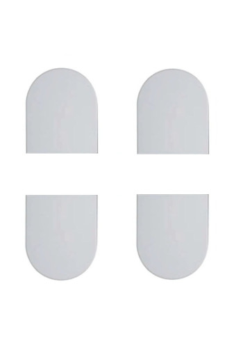 Накладки на скрытую петлю Eclipse 2.2 (матовый хром) E30200.87.34 Накладки на скрытую петлю Eclipse 2.2 (матовый хром) E30200.87.34