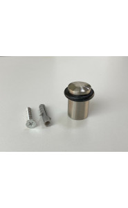 Дверной ограничитель ARCHIE A02H, никель, напольный