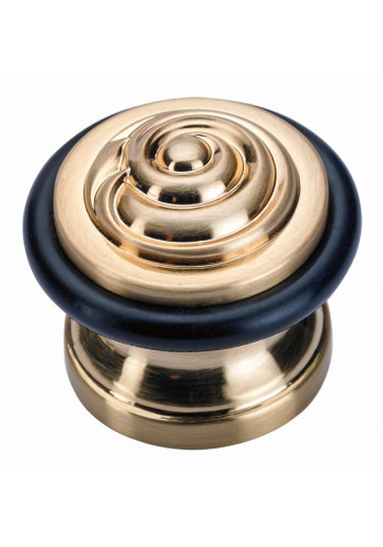 Дверной ограничитель ARCHIE GENESIS G019 S.GOLD, золото матовое, напольный