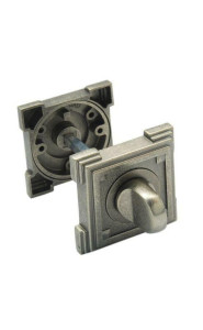 Завёртка сантехническая ADDEN BAU. WC VQ003 AGED SILVER (цвет СОСТАРЕННОЕ СЕРЕБРО)