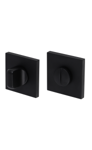 Завёртка сантехническая ADDEN BAU WC SQ-003 BLACK (цвет ЧЁРНЫЙ МАТОВЫЙ)