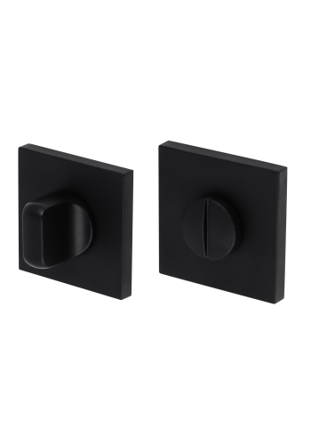 Завёртка сантехническая ADDEN BAU WC SQ-003 BLACK (цвет ЧЁРНЫЙ МАТОВЫЙ)