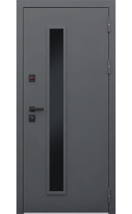 Стальная дверь "Тренто" с окном (терморазрыв 3к) Стальная дверь "Тренто" с окном (терморазрыв 3к)