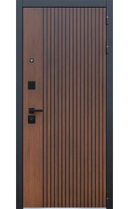 Стальная дверь "Velvet" с зеркалом Стальная дверь "Velvet" с зеркалом