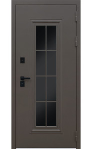Стальная дверь "Тундра" с окном (терморазрыв 3к) Стальная дверь "Тундра" с окном (терморазрыв 3к)