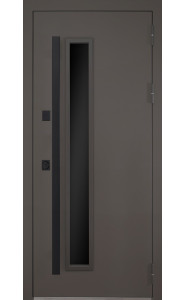 Стальная дверь "Barone" с окном (терморазрыв 3к) Стальная дверь "Barone" с окном (терморазрыв 3к)