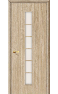 Межкомнатная дверь 2С, со стеклом, цвет БелДуб Межкомнатная дверь 2С, со стеклом, цвет БелДуб