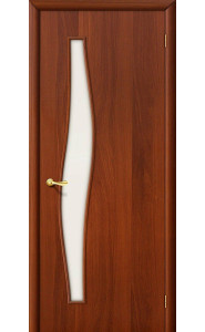 Межкомнатная дверь 6С, со стеклом, цвет ИталОрех Межкомнатная дверь 6С, со стеклом, цвет ИталОрех