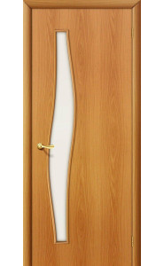 Межкомнатная дверь 6С, со стеклом, цвет МиланОрех Межкомнатная дверь 6С, со стеклом, цвет МиланОрех