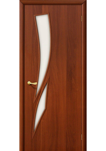 Межкомнатная дверь 8С, со стеклом, цвет ИталОрех Межкомнатная дверь 8С, со стеклом, цвет ИталОрех