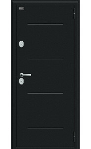 Входная дверь Thermo Лайн, цвет Букле черное/Wenge Veralinga Входная дверь Thermo Лайн, цвет Букле черное/Wenge Veralinga