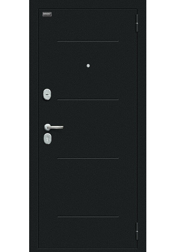 Входная дверь Граффити-1, цвет Букле черное/Look Art Входная дверь Граффити-1, цвет Букле черное/Look Art