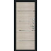 Входная дверь Лайн, цвет Букле черное/Cappuccino Veralinga