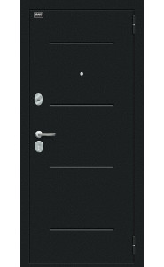 Входная дверь Лайн, цвет Букле черное/Look Art Входная дверь Лайн, цвет Букле черное/Look Art