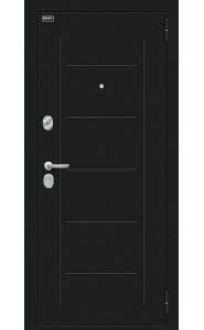 Входная дверь Борн, цвет Букле черное/Riviera Ice Входная дверь Борн, цвет Букле черное/Riviera Ice