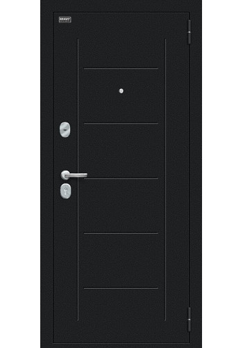 Входная дверь Борн, цвет Букле черное/Cappuccino Melinga Входная дверь Борн, цвет Букле черное/Cappuccino Melinga