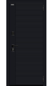 Входная дверь Джет-3 (RBE), цвет Total Black/Snow Melinga Входная дверь Джет-3 (RBE), цвет Total Black/Snow Melinga