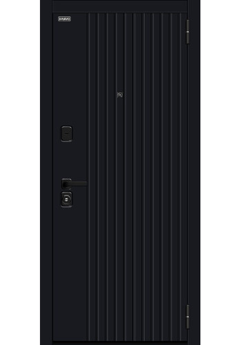 Входная дверь Граффити-32/32, цвет Total Black/Super White