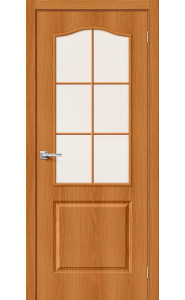 Межкомнатная дверь 32С, со стеклом, цвет МиланОрех Межкомнатная дверь 32С, со стеклом, цвет МиланОрех
