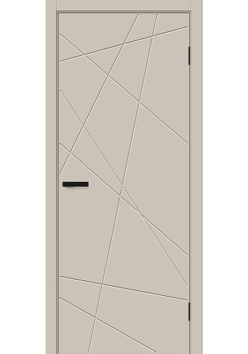 Межкомнатная дверь Граффити-5.Д.П, цвет Cream Silk