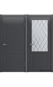 Межкомнатная дверь Verona Эмаль графит по RAL Межкомнатная дверь Verona Эмаль графит по RAL