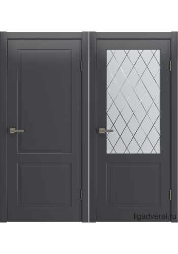 Межкомнатная дверь Verona Эмаль графит по RAL