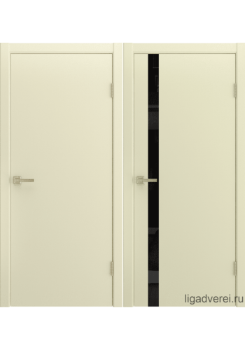 Межкомнатная дверь Zerro Эмаль жемчуг по RAL