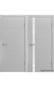 Межкомнатная дверь Barocco Эмаль светло-серая Межкомнатная дверь Barocco Эмаль светло-серая