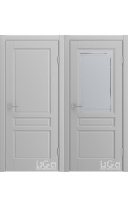 Межкомнатная дверь Belle Эмаль светло-серая Межкомнатная дверь Belle Эмаль светло-серая