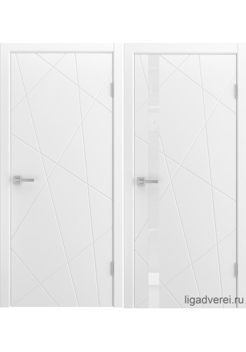 Межкомнатная дверь Fiesta Эмаль белая