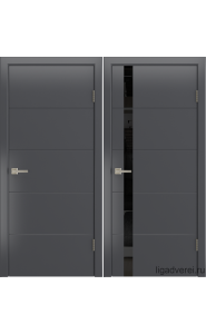 Межкомнатная дверь Barocco Эмаль графит по RAL Межкомнатная дверь Barocco Эмаль графит по RAL
