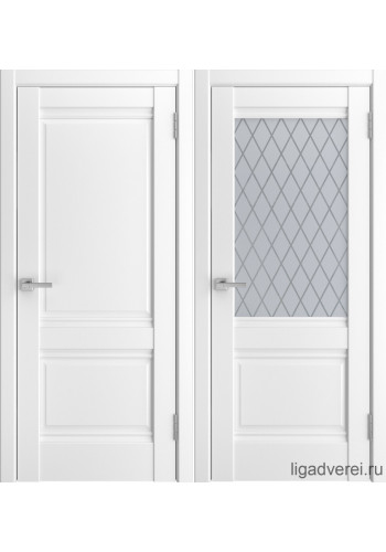 Межкомнатная дверь Laura эмалит белый
