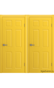 Межкомнатная дверь Barselona Эмаль желтая по RAL Межкомнатная дверь Barselona Эмаль желтая по RAL
