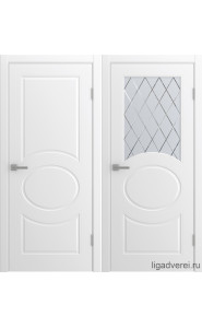 Межкомнатная дверь Olivia эмаль белая