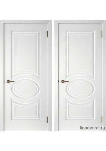 Межкомнатная дверь Prima эмаль белая