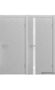 Межкомнатная дверь Fiesta Эмаль светло-серая Межкомнатная дверь Fiesta Эмаль светло-серая