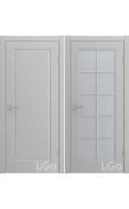 Межкомнатная дверь Amore Эмаль светло-серая Межкомнатная дверь Amore Эмаль светло-серая