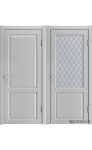 Межкомнатная дверь Silver эмалит светло-серый Межкомнатная дверь Silver эмалит светло-серый