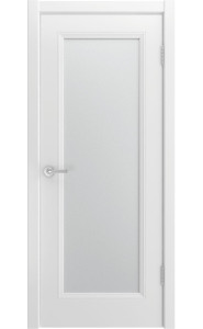 Дверь Белини 111 Белая эмаль со стеклом