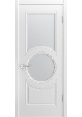 Дверь Белини 888 Белая эмаль со стеклом Дверь Белини 888 Белая эмаль со стеклом
