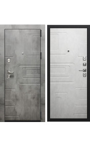 Дверь мет. SD Prof Фортуна New Бетон темный/Бетон светлый, со стеклом Дверь мет. SD Prof Фортуна New Бетон темный/Бетон светлый, со стеклом