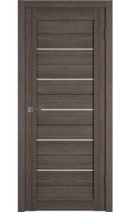 Межкомнатная дверь Atum 5, со стеклом, цвет Grey