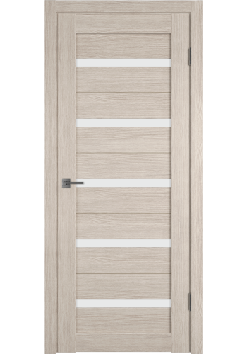 Межкомнатная дверь Atum 7, со стеклом, цвет Cappuccino