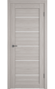 Межкомнатная дверь Atum Pro 27, со стеклом, цвет Stone Oak