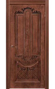 Дверь Муар, Орех натуральный 2 ДГ Дверь Муар, Орех натуральный 2 ДГ