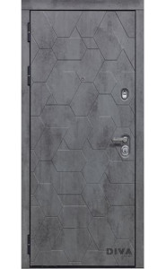 Дверь входная Дива 51 Бетон темный Дверь входная Дива 51 Бетон темный