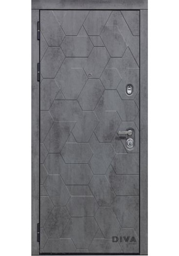 Дверь входная Дива 51 Бетон темный Дверь входная Дива 51 Бетон темный